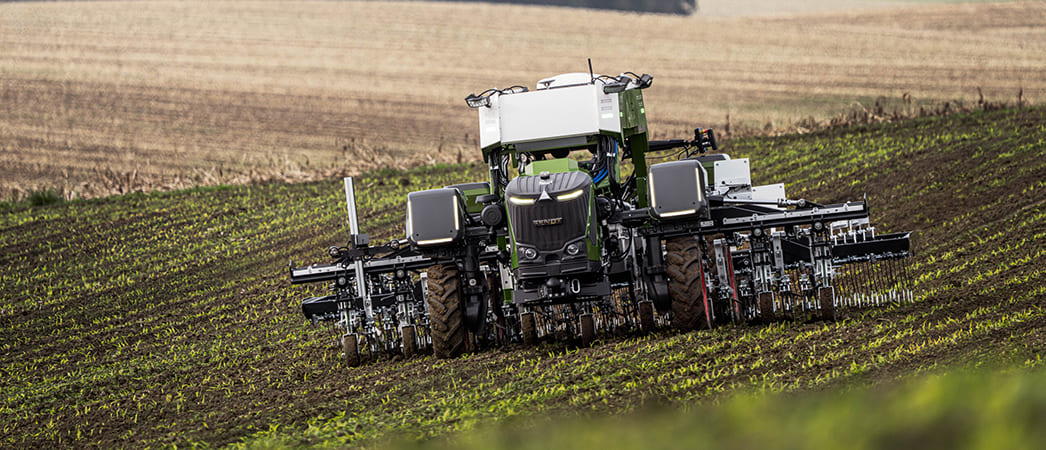 Автономный трактор-робот Fendt Xaver GT