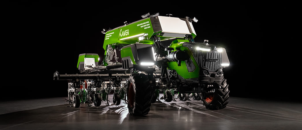 Автономный трактор-робот Fendt Xaver GT