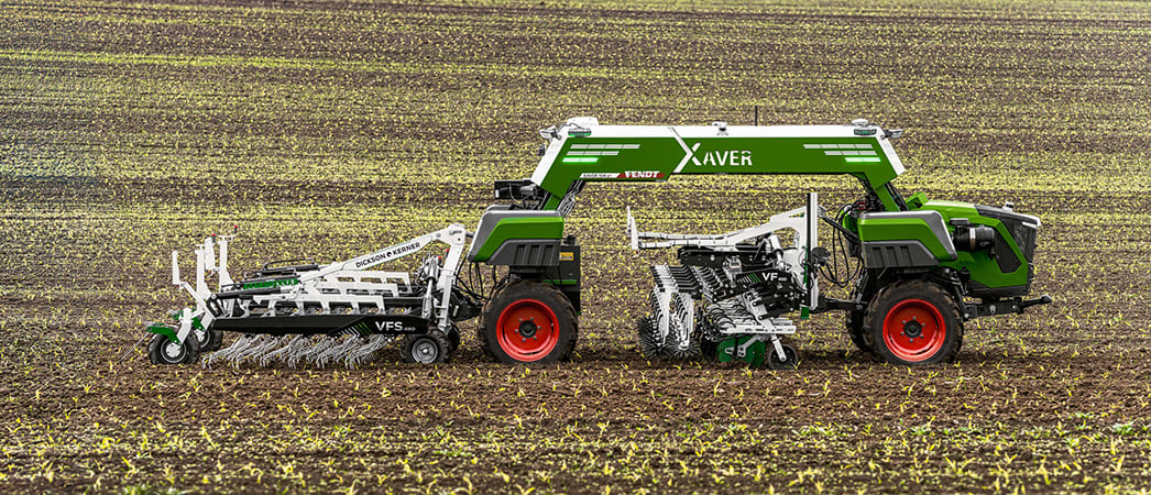 Автономный трактор-робот Fendt Xaver GT