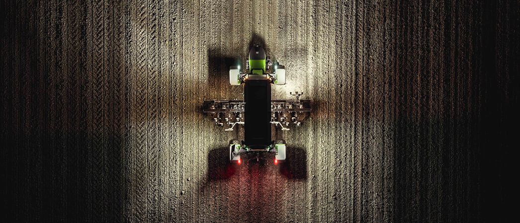 Автономный трактор-робот Fendt Xaver GT