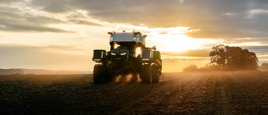 Автономный трактор-робот Fendt Xaver GT