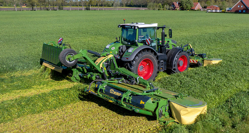 Комбинация косилок KRONE EasyCut B 1250 CV Fold Collect