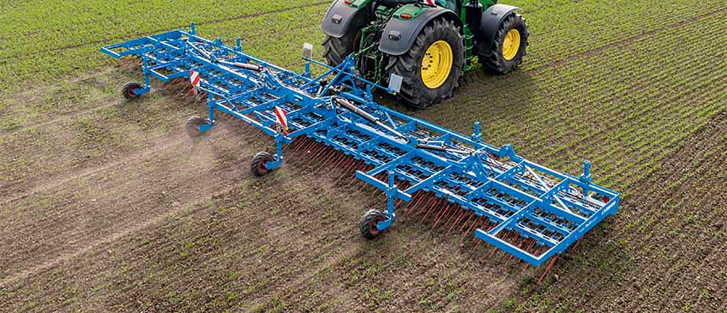 Новая борона Lemken Thulit MF