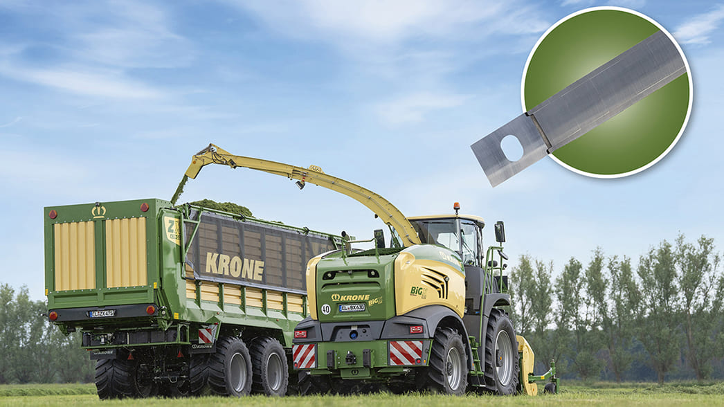 Твердосплавный контрнож для KRONE BiG X