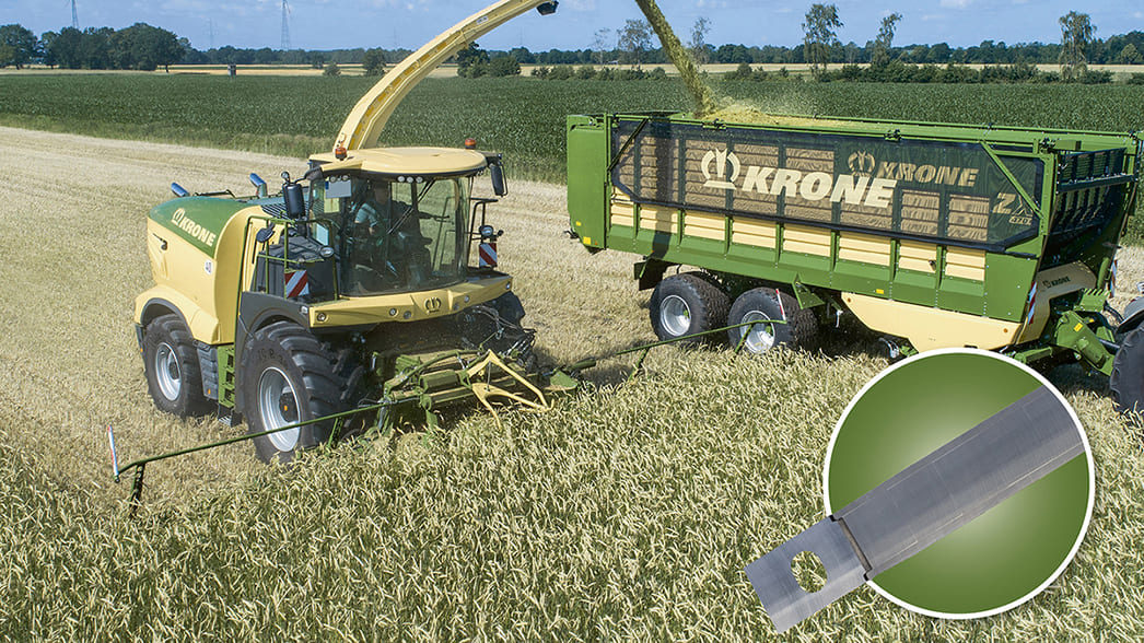 Твердосплавный контрнож для KRONE BiG X