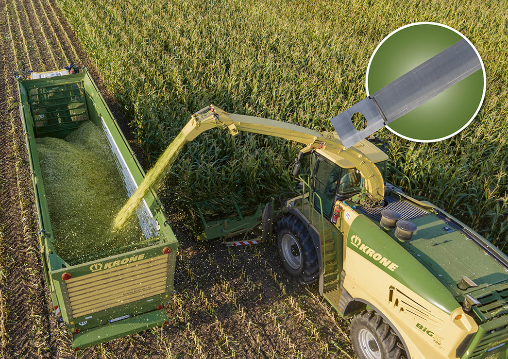 Твердосплавный контрнож для KRONE BiG X