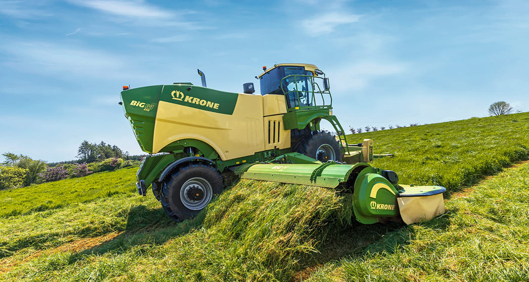 Самоходная косилка Krone Big M
