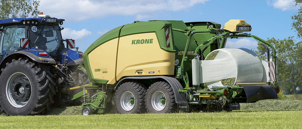 Рулонный пресс-подборщик Krone ComPack Pro