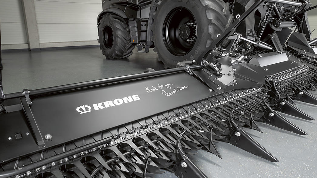Юбилейная версия кормоуборочного комбайна Krone Big X 1180