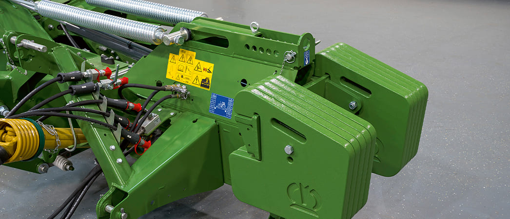 Задненавесная косилка KRONE EasyCut R 360 Collect