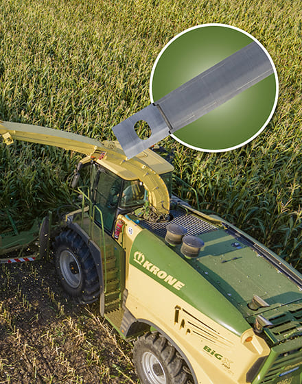 Твердосплавный контрнож для KRONE BiG X – качество измельчения без компромиссов