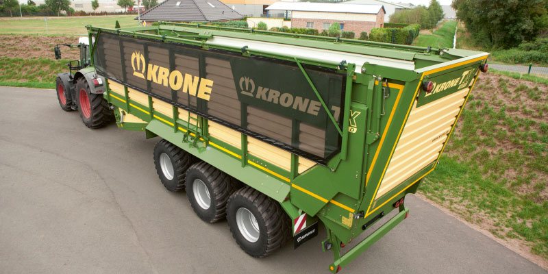 Фото Прицепы для транспортировки измельченной массы Krone TX